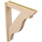 Ekena Millwork 5 1/2-in W x 28-in D x 36-in H Funston Slat Rough Cedar Woodgrain TimberThane Outlooker, Primed Tan OUTUR055X28X36FST24RCPR - alternate 5